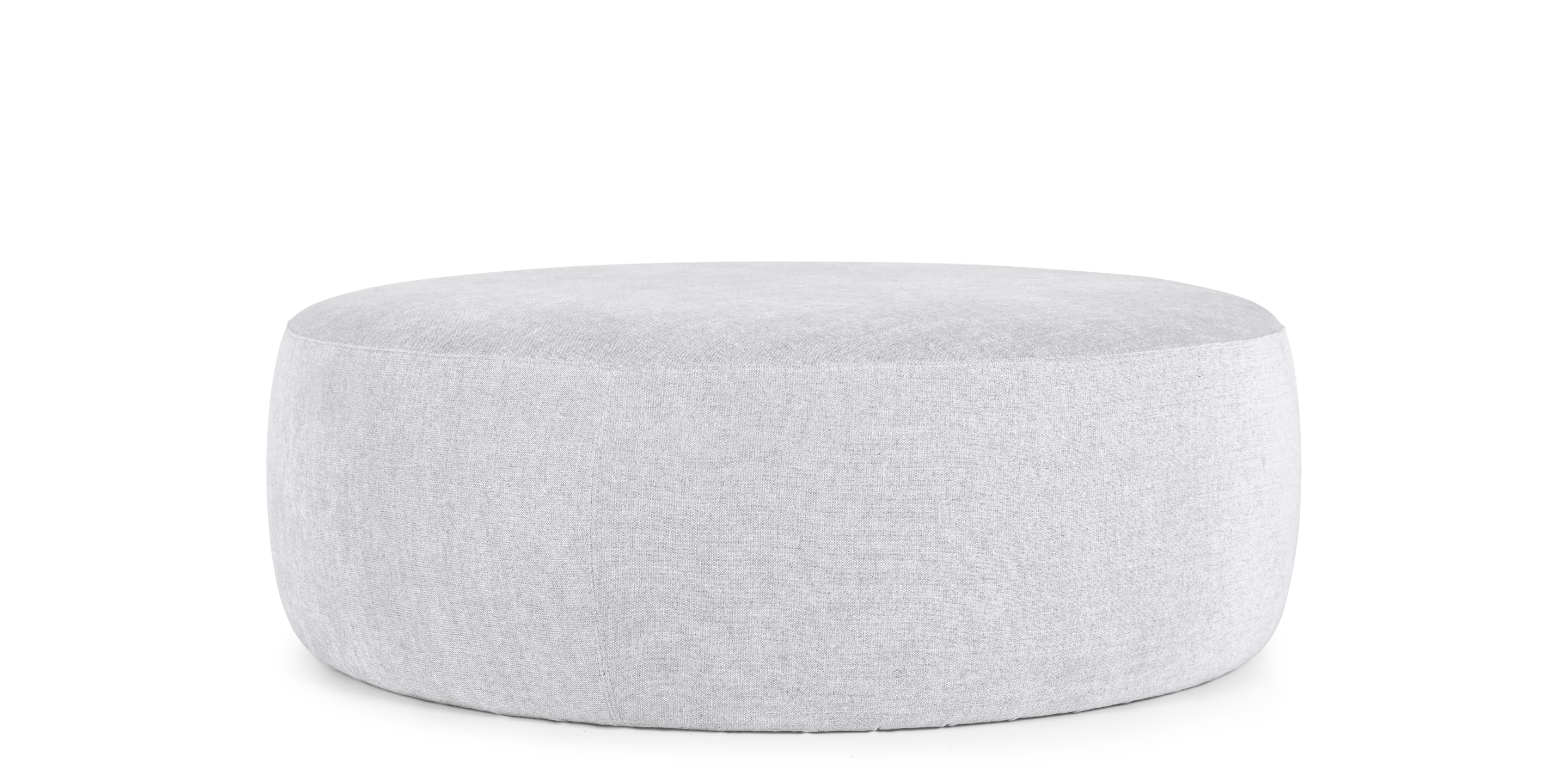 Pooof 120 light grey front view